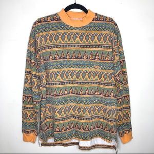 Vintage Dockers Sport Retro Print Men’s Sweatshirt